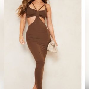 Perfect brown summer dress
